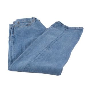 Levi's 505 Medium Wash Cotton Men's Blue Jeans